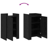 Sideboard Black Oak 45 x 35 x 75 cm 869176