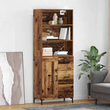 Highboard Old Wood 69.5 x 34 x 180 cm Engineered Wood 3415620