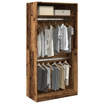 Wardrobe Old Wood 100x50x200 cm Engineered Wood 3307808