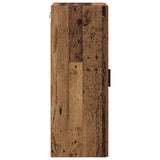 Wall Mounted Cabinet Old Wood 34.5 x 34 x 90 cm 882622