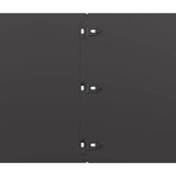 Lawn Edgings 20 pcs Black 25x103 cm Cold-rolled Steel 860172