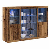 LED Sideboard Old Wood 142.5 x 37 x 100 cm Engineered Wood 3333120