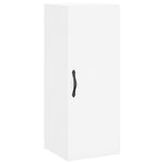 Highboard White 34.5x34x180 cm Engineered Wood 3198881