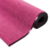 Doormat Other Pink and Black 120 x 400 cm Polyamide and PVC 4100744