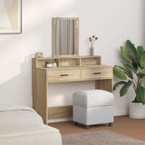 Dressing Table Sonoma Oak 100 x 41 x 140 cm Engineered Wood 865147