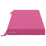 2-Piece Bench Cushions SOEST 2 pcs 100% Polyester Pink 950231