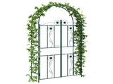 Garden Arch Plain Green 115 x 37 x 226 cm 42021349