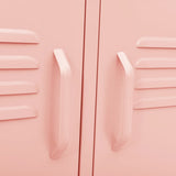 TV Cabinet Pink 105x35x50 cm Steel 336229