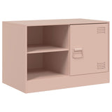 TV Cabinets 2 pcs Pink 67x39x44 cm Steel 841694