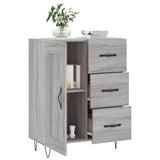 Sideboard Grey Sonoma 69.5x34x90 cm Engineered Wood 830258