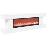 Electric Fireplace White 150 x 30 x 50 cm Engineered wood 8020784