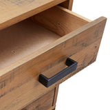 Bedside Cabinet Brown 36x30x54 cm Solid Pinewood 349913