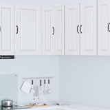 Wall Corner Cabinet PORTO White 57 x 57 x 80 cm Engineered Wood 885425