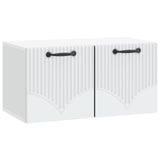 Wall-Mounted TV Cabinet White 59.5 x 31 x 30 cm Engineered Wood 899045
