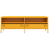 TV Cabinet Mustard Yellow 135x39x43.5 cm Cold-rolled Steel 851337