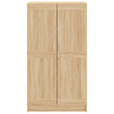 Book Cabinet Sonoma Oak 82.5x30.5x150 cm Engineered Wood 802726
