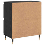 Sideboards 2 pcs Black oak 120 x 35 x 70 cm Engineered wood 3394529