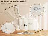 10-Point Massage Recliner Armchair - Cream T3398P330457