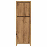 Bathroom Cabinet Artisan Oak 30x30x95 cm Engineered Wood 856062