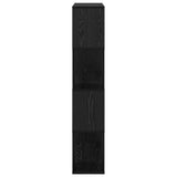 TV Cabinet Set Black 80 x 24 x 125 cm Engineered Wood 875202
