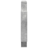 Wall Shelf Concrete Grey 100 x 13 x 100 cm Engineered Wood 8012247