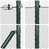 Ground Fix Welded Wire Fence 100 x 0.6 m 3352877