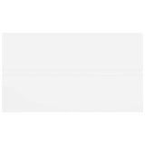 ZNTS 2 Piece Bathroom Furniture Set White Engineered Wood 804881