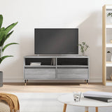 TV Cabinet Grey Sonoma 100x34.5x44.5 cm Engineered Wood 831234