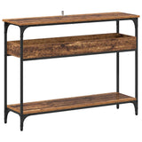 Console Table Old wood 100 x 29 x 75 cm Engineered wood 883522