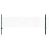Welded Wire Fence 50 x 0.5 m PVC-Coated Steel Green 3336740