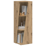 Side Shelf Artisan Oak 33 x 32 x 100.5 cm Engineered Wood 892426