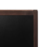 Double-sided Blackboard Cedar Wood Free Standing 60x80 cm 246428