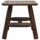 Side Table 49x49x50 cm Solid Wood Spruce 363352