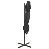 Cantilever Garden Parasol with Double Top Anthracite 250x250 cm 312362