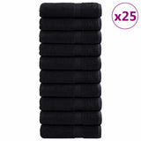 Guest Towel SOLUND 25 pcs Black 70 x 140 cm 550 gsm 42007970