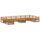 Sofa Sets 11 pcs Solid Acacia Wood 3383927