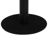 Bistro Table Light Brown 60 cm MDF 286421