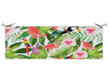 2-Piece Bench Cushions SOEST 2 pcs 100% Polyester Multicolour 949349