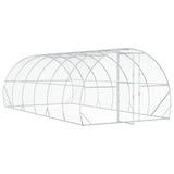 Chicken Coop Silver 600 x 300 x 200 cm Galvanised Steel 3434692