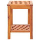 Side Table Solid Acacia Wood 45x33x45 cm 44067