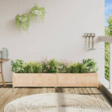 Garden Planter 180x31x31 cm Solid Wood Pine 837494