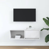 TV Cabinet White 80x31x25,5 cm Engineered Wood 861454