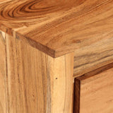 Drawer Cabinet 55x33x75 cm Solid Wood Acacia 4008894