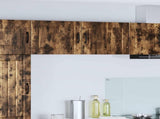 Wall Cabinet PORTO 2 pcs Smoked Oak 50 x 31 x 40 cm 885256