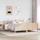 Bed Frame without Mattress 180x200 cm Super King Solid Wood Pine 3306216