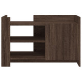 Coffee Table Brown oak 80x50x50 cm Engineered Wood 848359
