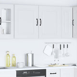 Kitchen Wall Cabinets 2 pcs "Kalmar" White Engineered Wood 853558