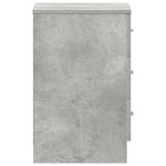 Bedside Cabinets 2 pcs Concrete Grey 38x35x56 cm Engineered Wood 800459