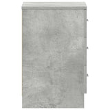 Bedside Cabinets 2 pcs Concrete Grey 38x35x56 cm Engineered Wood 800459