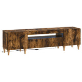 LED TV Cabinet Smoked Oak Engineered Wood 896250